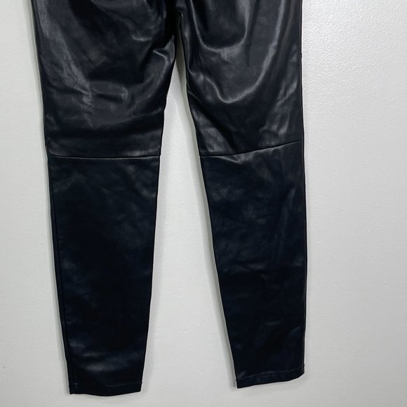Free People Revolve Vegan Leather High Waist Legging Black Size 28 - Picture 8 of 15